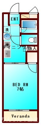 【間取り】 | サンセール二軒屋イースト | 外観は落ち着いています