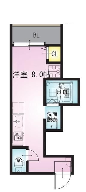 ＲＥＧＡＬＥＳＴ　大森の間取り|間取りです。