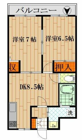 コンフォートＮの間取り