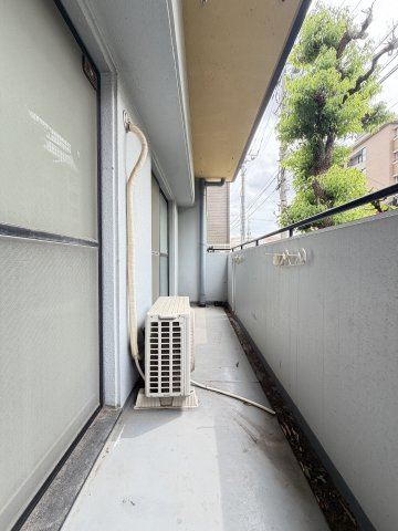 エルスト東住吉のバルコニー