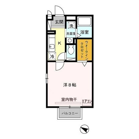 ウィスタ岸町の間取り