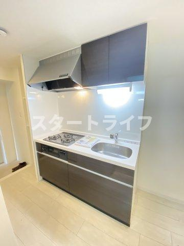 大阪市淀川区宮原５丁目の賃貸マンションのキッチン