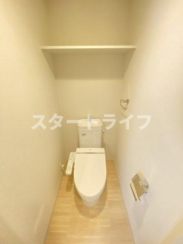 大阪市淀川区宮原５丁目の賃貸マンションのトイレ