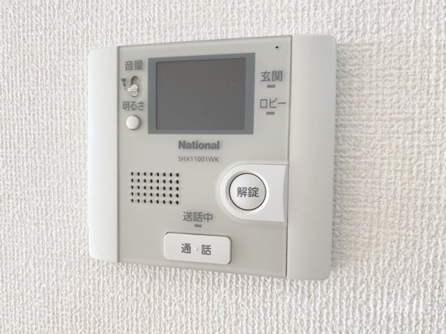 メゾンアリアのセキュリティ|安心のモニター付きインターホン☆