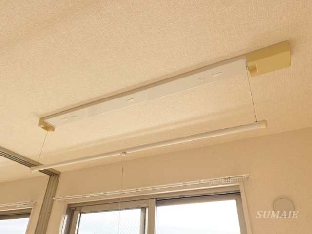 メゾンアリアの設備|便利な室内物干し☆