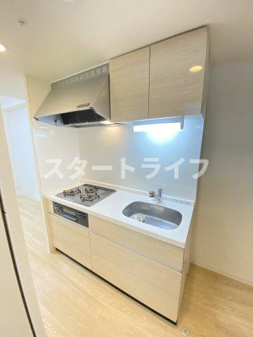 大阪市淀川区宮原５丁目の賃貸マンションのキッチン