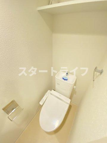 大阪市淀川区宮原５丁目の賃貸マンションのトイレ