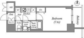 SHOKEN Residence 名古屋〈太閤通〉の間取り