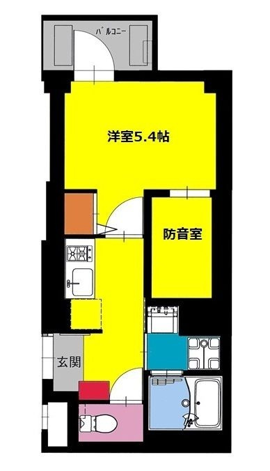 b’CASA浅草イーストの間取り|間取りです。