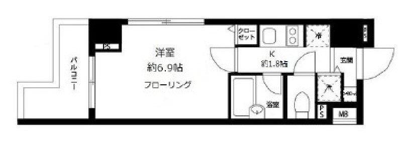 グロースメゾン亀戸の間取り|間取りです。