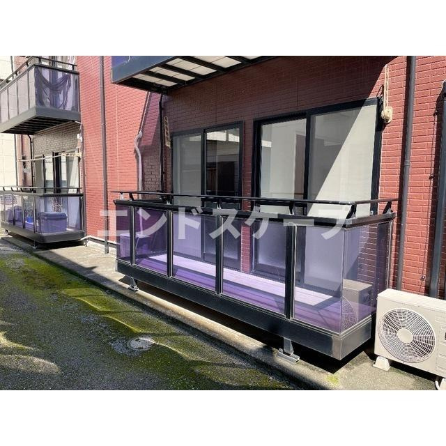 ヴィラ・オトンヌCのバルコニー|高崎、前橋のお部屋探しはエンドスケープまで！お客様の理想お聞かせ下さい♪