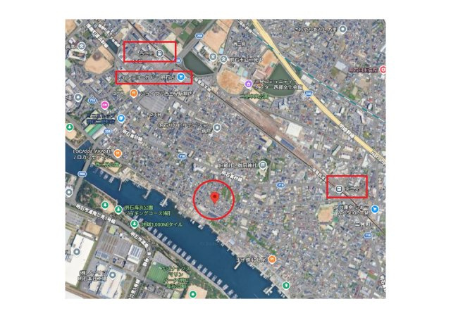明石市二見町西二見　中古戸建の地図