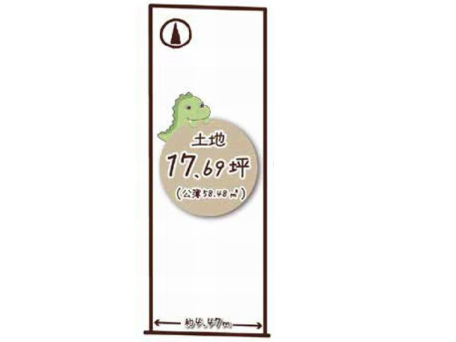【土地図】 | 山科区東野竹田　売地