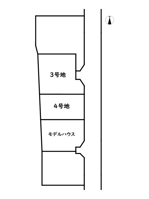 たつの市誉田町福田/売土地の区画図