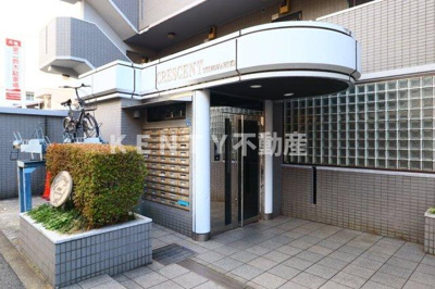 【エントランス】 | クレッセント下丸子 | 清潔なエントランスです