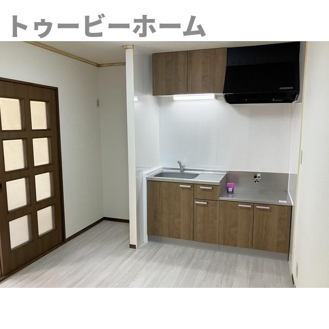 グランカーサA棟のキッチン|きれいなキッチンです