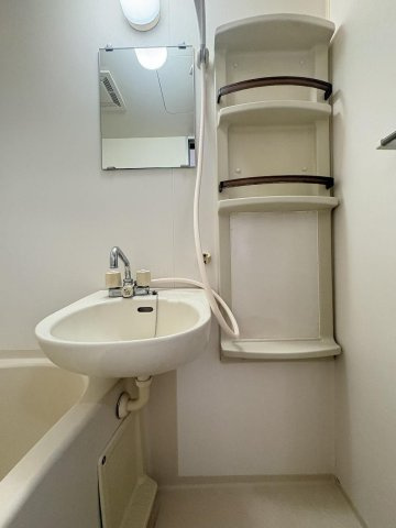 アンプルール新屋敷の洗面所