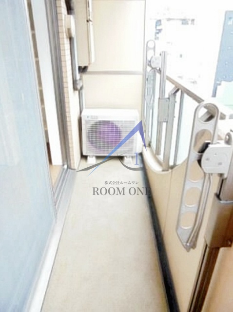 スカイコート両国壱番館のバルコニー|バルコニーです。