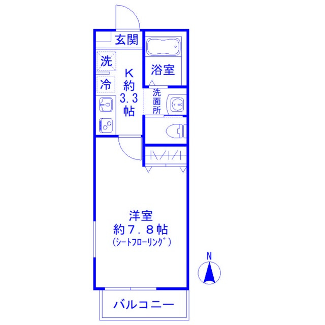ラミアアルテ西大宮の間取り