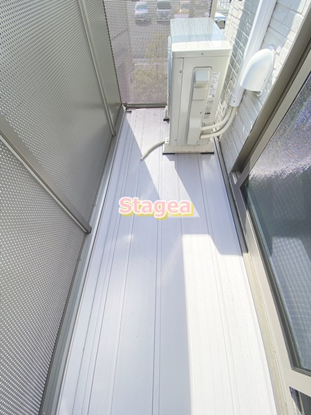 ラミアアルテ西大宮のバルコニー
