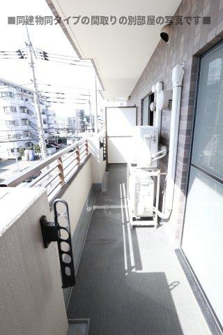 アーク昭島レジデンスのバルコニー