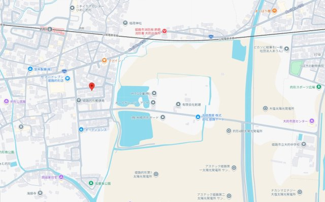 姫路市的形町的形　中古戸建の地図