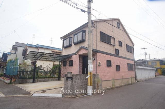 【前面道路含む現地写真】 | 松原市天美西3丁目 | 開放感のある北西角地☆【道路：北側幅員9.5ｍ×西側幅員6.7ｍ】