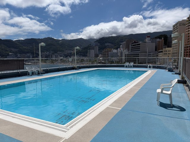 フジタ第二熱海マンションのその他共用部分|屋外プール