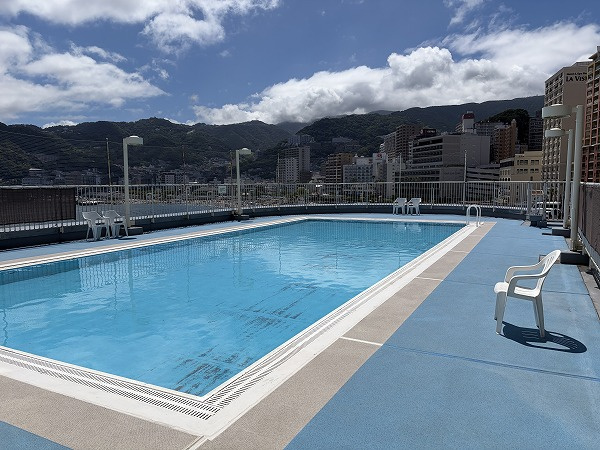 フジタ第二熱海マンションのその他共用部分|屋外プール