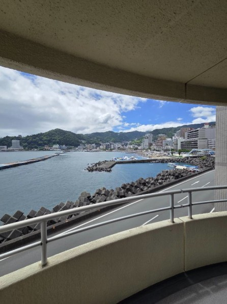 フジタ第二熱海マンションの展望|バルコニー
