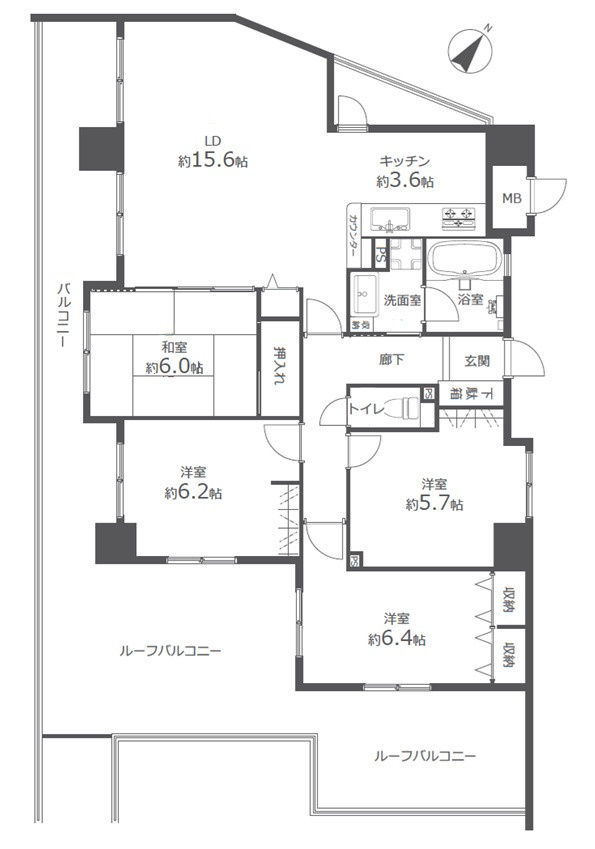フローレンス皆実町の間取り