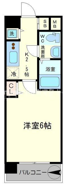 LUMINOUS桜川の間取り