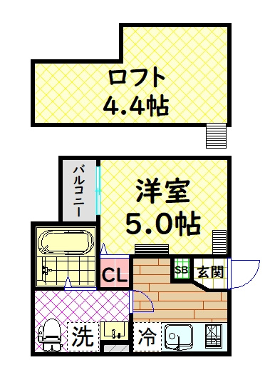 【間取り】 | Casa del canario 諏訪ノ森