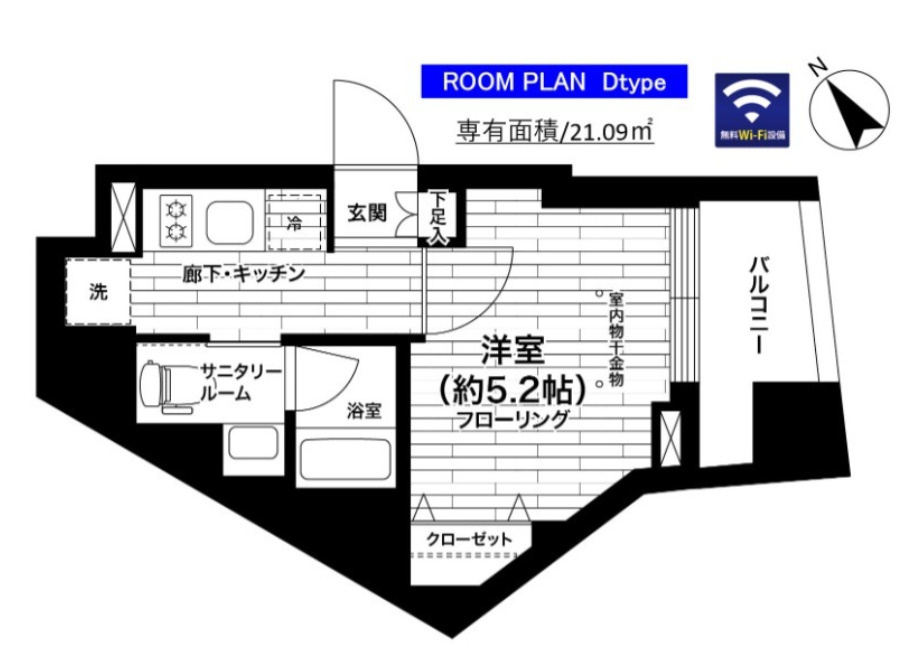 ステージファースト北浦和の間取り