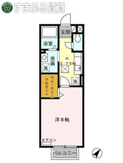 【間取り】 | クレールアヴニール　B　西尾市寄住町