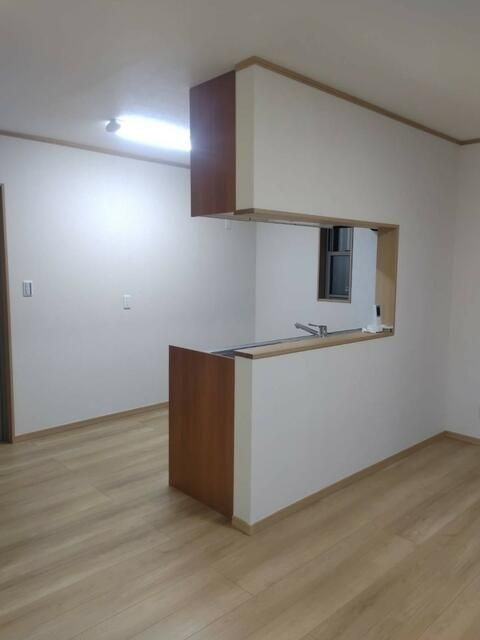 柏市増尾住宅のキッチン|コンパクトなキッチンで掃除もラクラク
