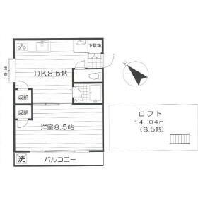【間取り】 | Ｆ８８