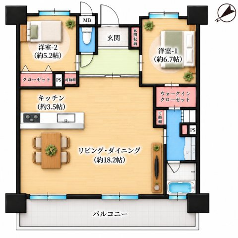 プレサンスロジェ宜野湾大山ヴォール