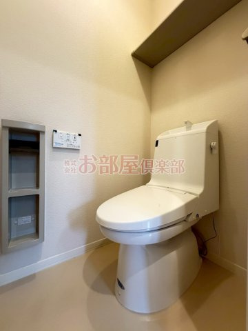 グラン・メゾン大石　B棟のトイレ|コンパクトで使いやすいトイレです