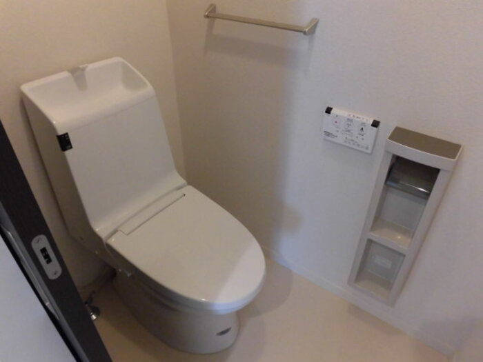グラン・メゾン大石　B棟のトイレ|清潔感のあるトイレです