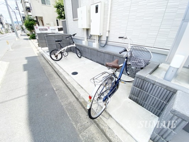 バレンティアのその他共用部分|駐輪スペース！