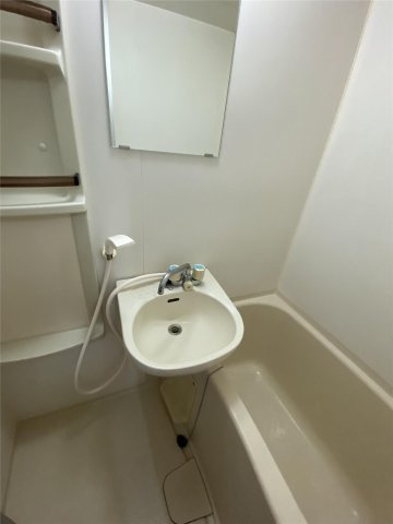 アンプルール新屋敷の洗面所