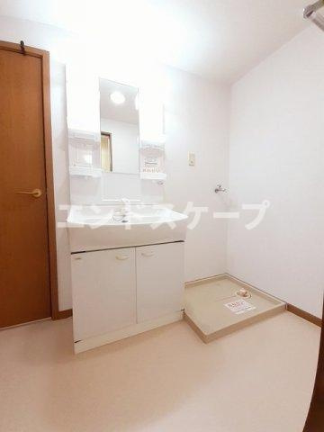 オリソンテＢの洗面所|高崎、前橋のお部屋探しはエンドスケープまで！お客様の理想お聞かせ下さい♪
