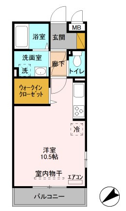 Prendreの間取り