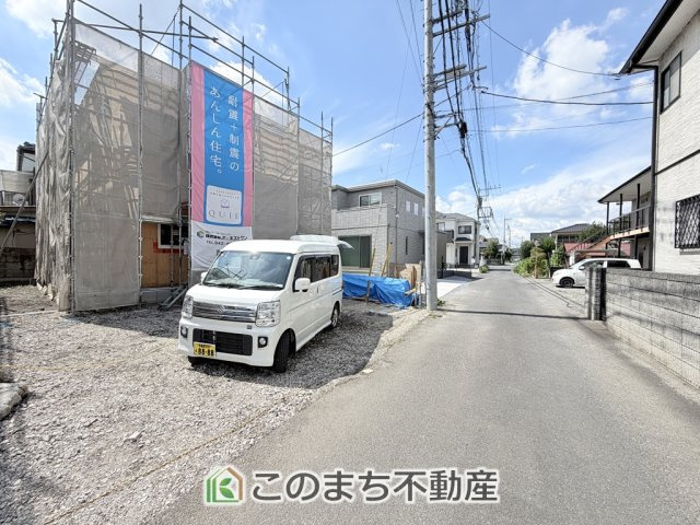 CRADLEGARDEN宇都宮市上戸祭町第6の前面道路含む現地写真|前面道路含む現地写真
