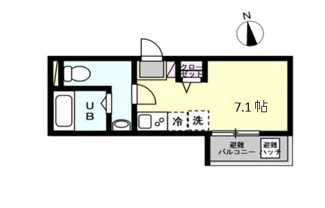【間取り】 | プレミアムベイルーム井土ヶ谷中町