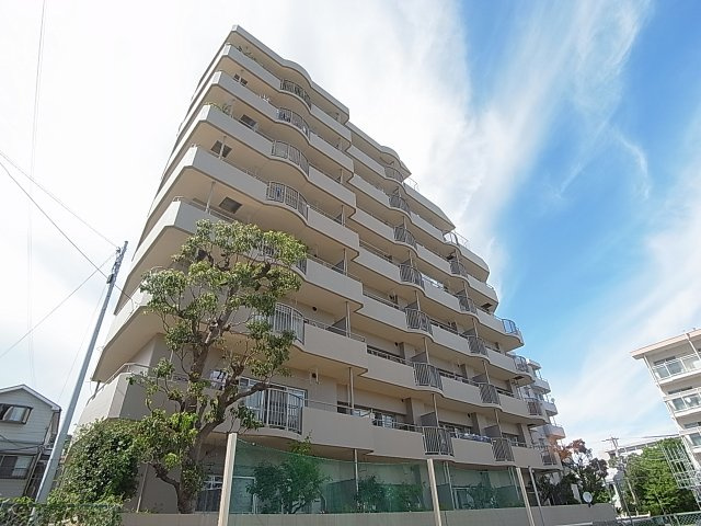 ヒルズ兵庫の外観|閑静な住環境の分譲マンション
