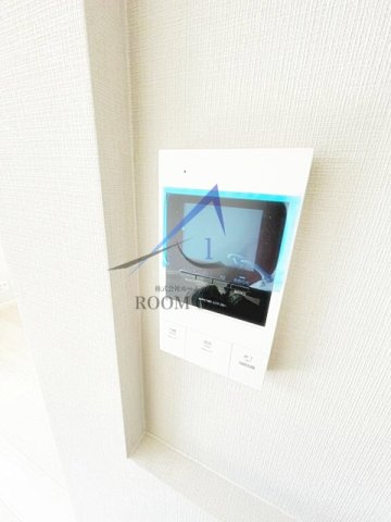 ジュネスハイム早宮のセキュリティ|モニター付きインターホンです。
