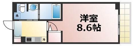 【間取り】 | M'sマンション長栄寺 仲介手数料無料