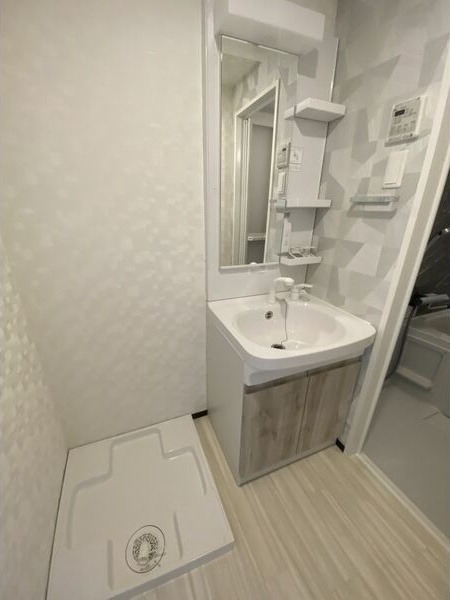 S-RESIDENCE堀田駅前の洗面所